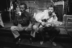 Chuck Berry and Eric Clapton
